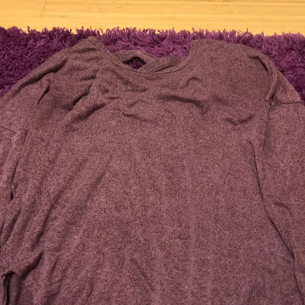 cross back sweater